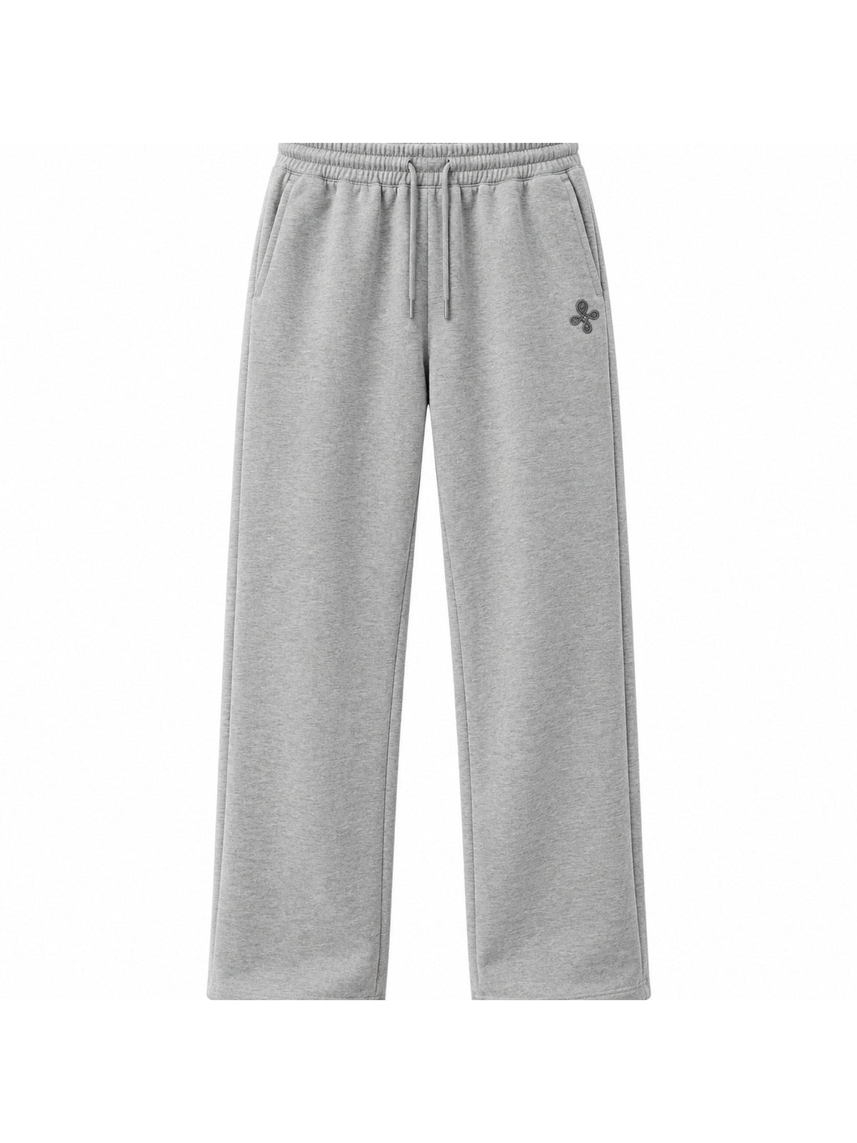Ace Jolun. Embroidered Straight-Leg Sweatpants product view 2