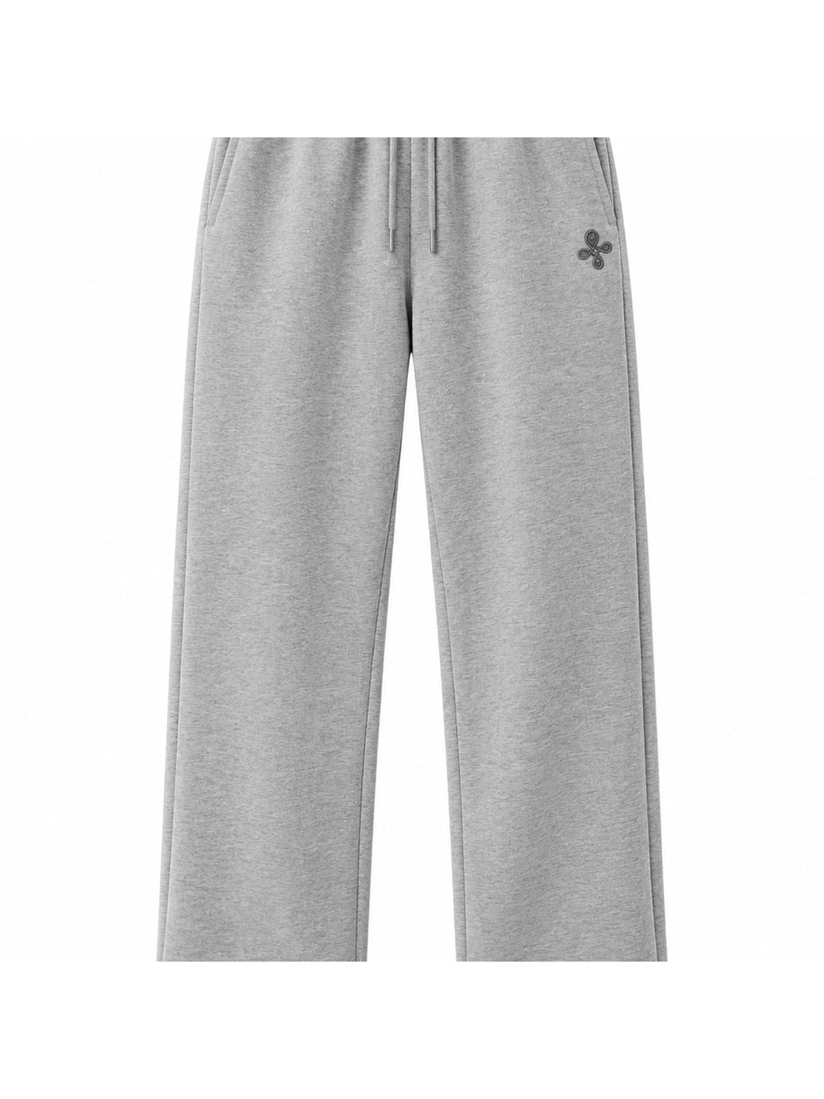 Ace Jolun. Embroidered Straight-Leg Sweatpants product view 5