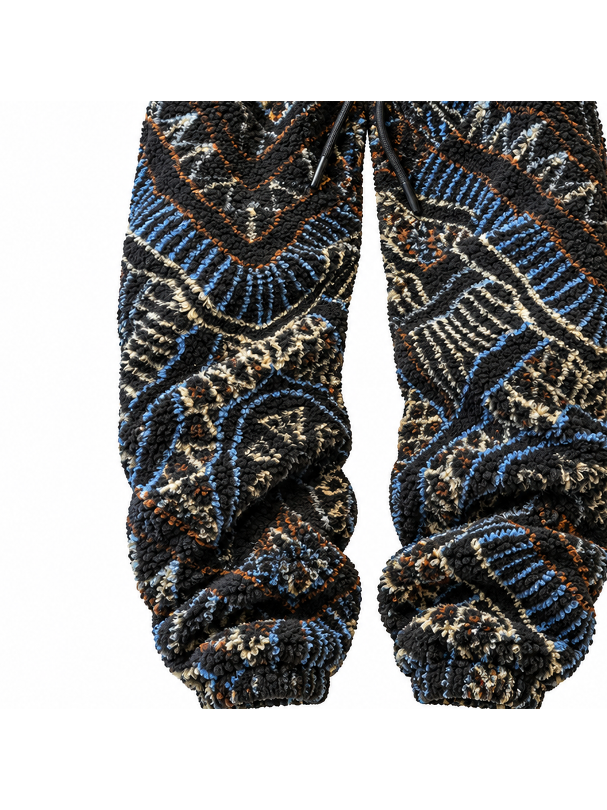 Ace Jolun. Ethnic-Pattern Sherpa Pants product view 4