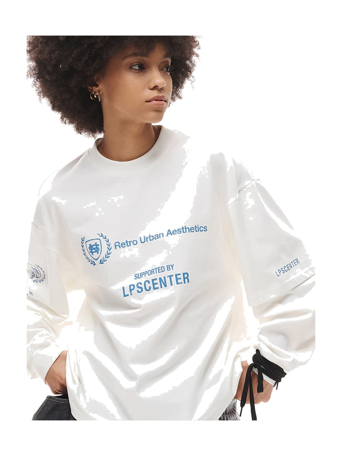 Graphic Layered-Look Long-Sleeve Tee product image 4