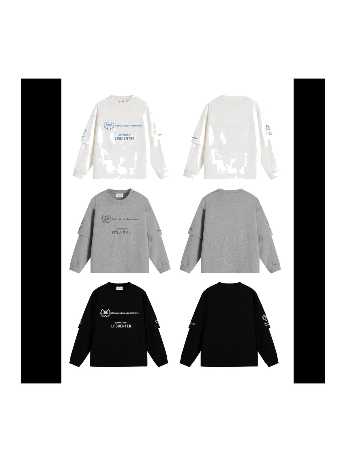 Graphic Layered-Look Long-Sleeve Tee product image 5