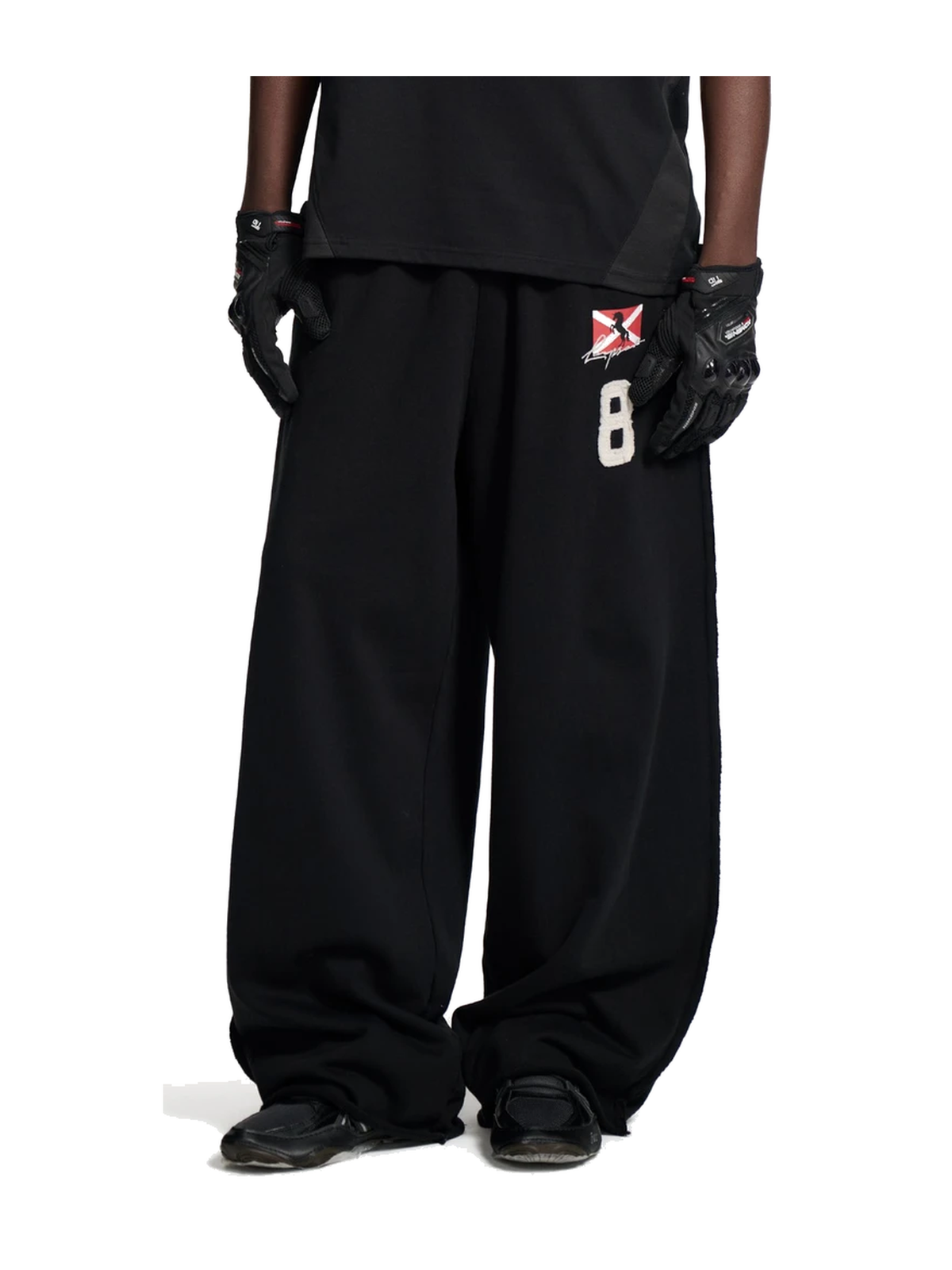 Graphic Number Wide-Leg Pants product image 3