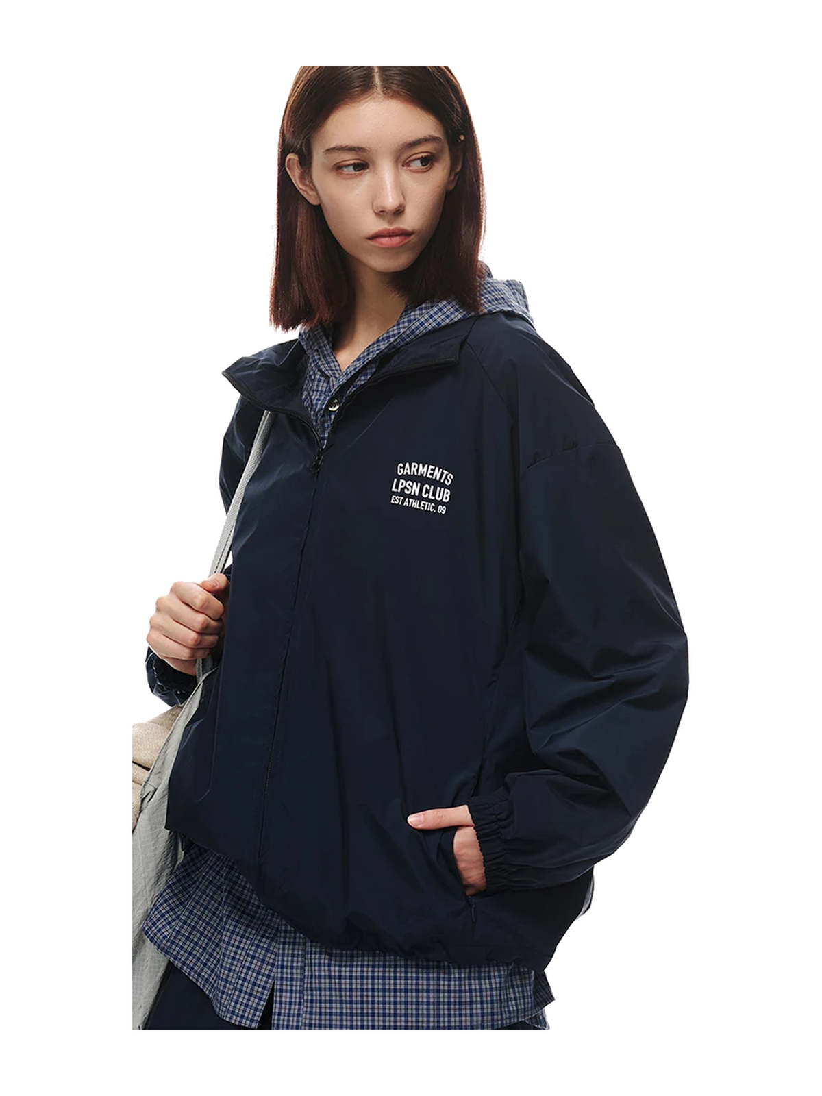 Graphic Stand-Collar Jacket product image 5