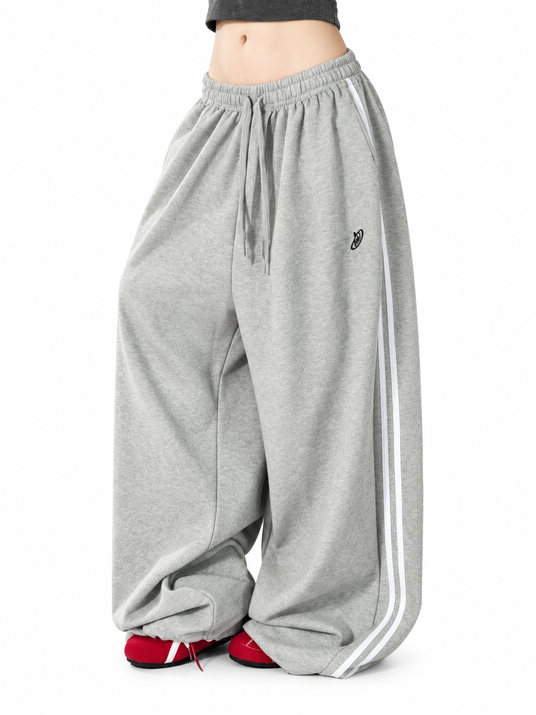 Ace Jolun. Heavyweight Wide-Leg Dance Sweatpants product view 2