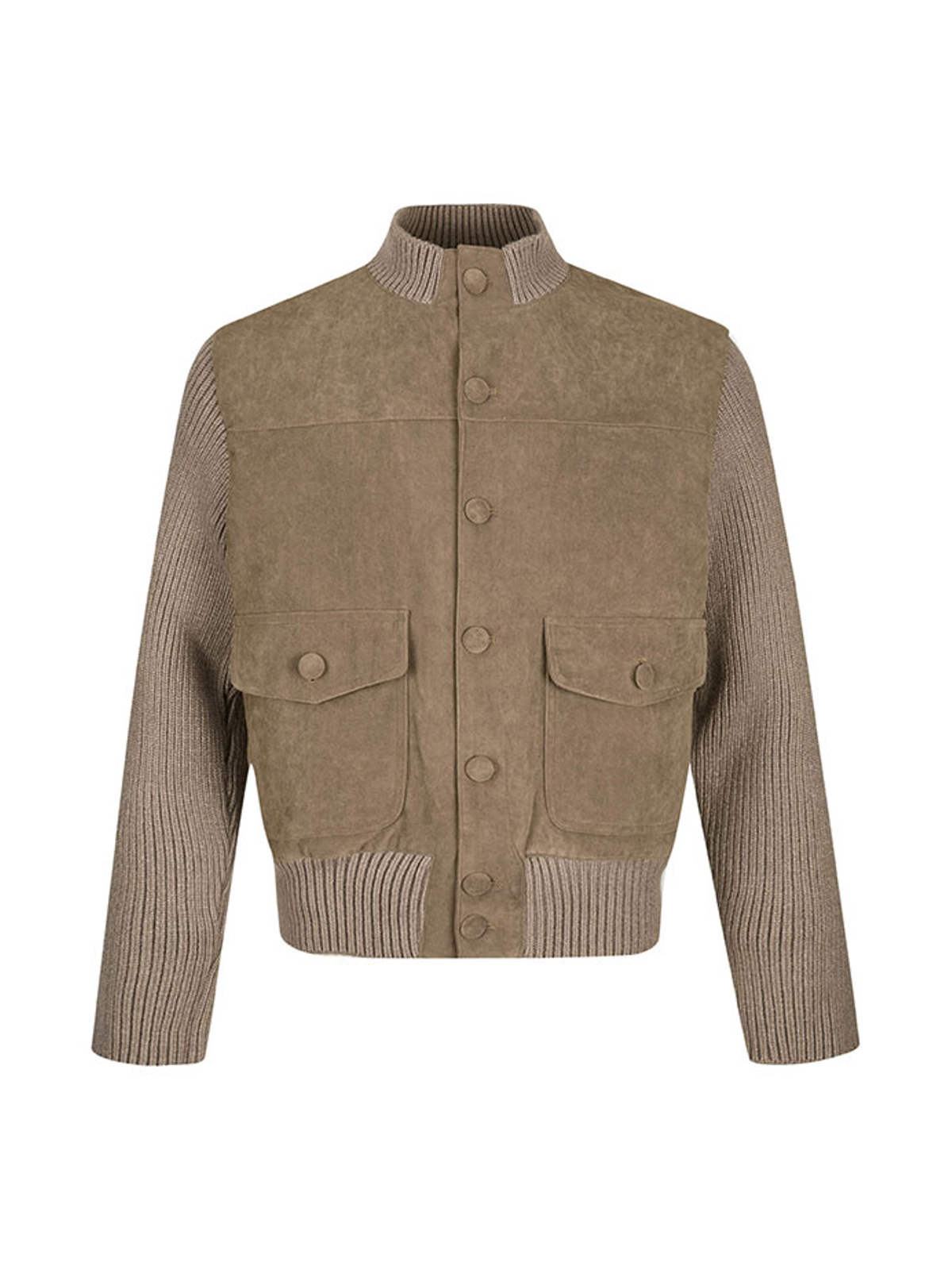 Ace Jolun. Knit-Panel Workwear Jacket product view 1