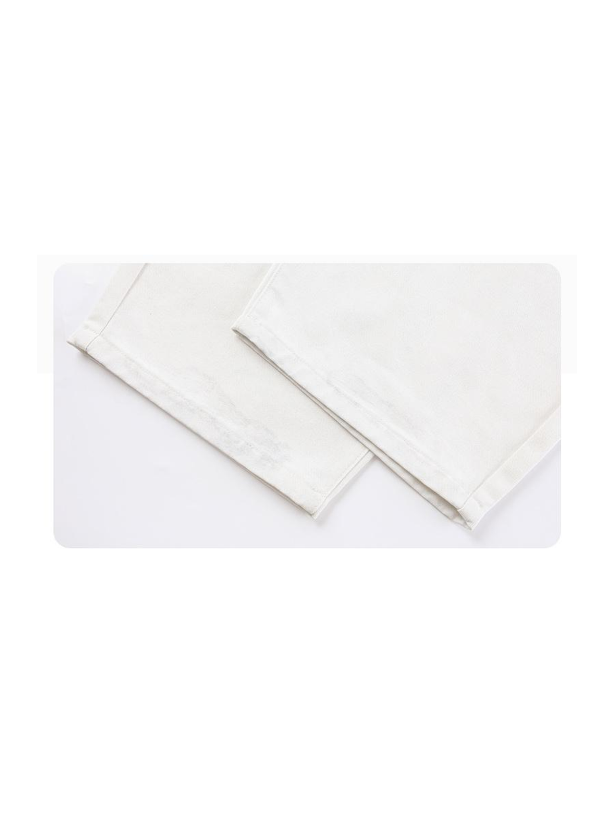 Ace Jolun. Layered 3D-Print Curved-Leg Jeans product view 4