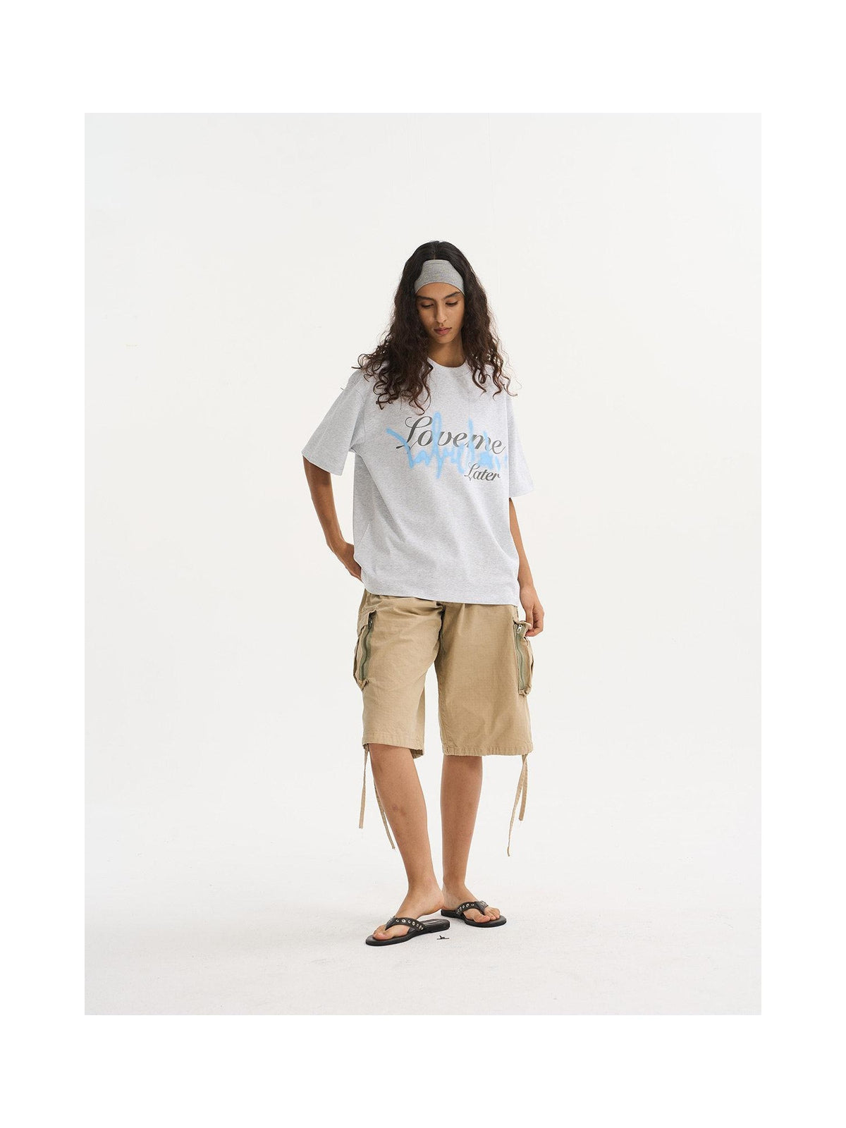 Layered Script Graphic T-Shirt product image
