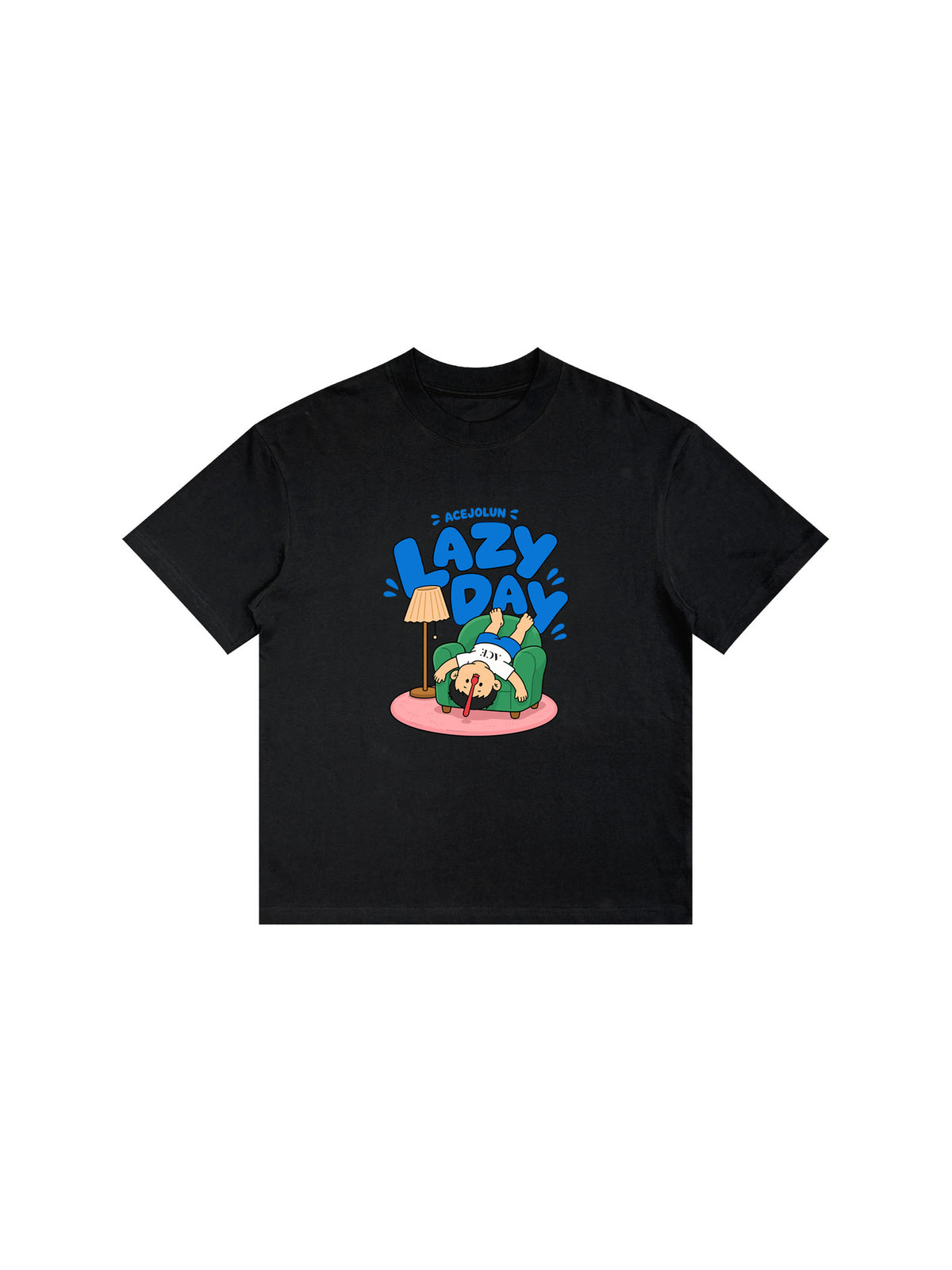 Ace Jolun. Lazy Day Graphic Tee product view 2