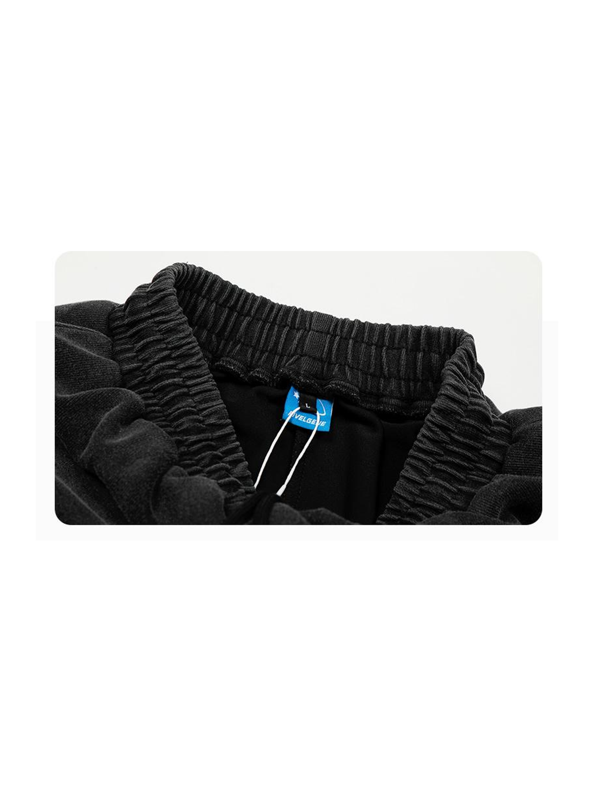Ace Jolun. Letter-Print Curved-Leg Sweatpants product view 3