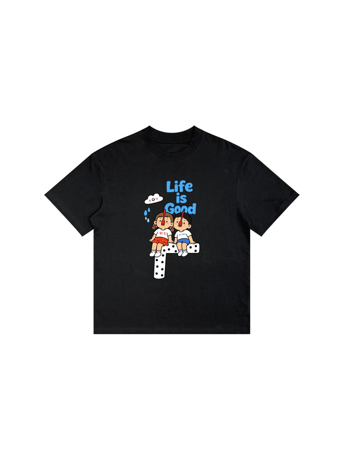 Ace Jolun. Life Is Good Graphic Tee product view 2