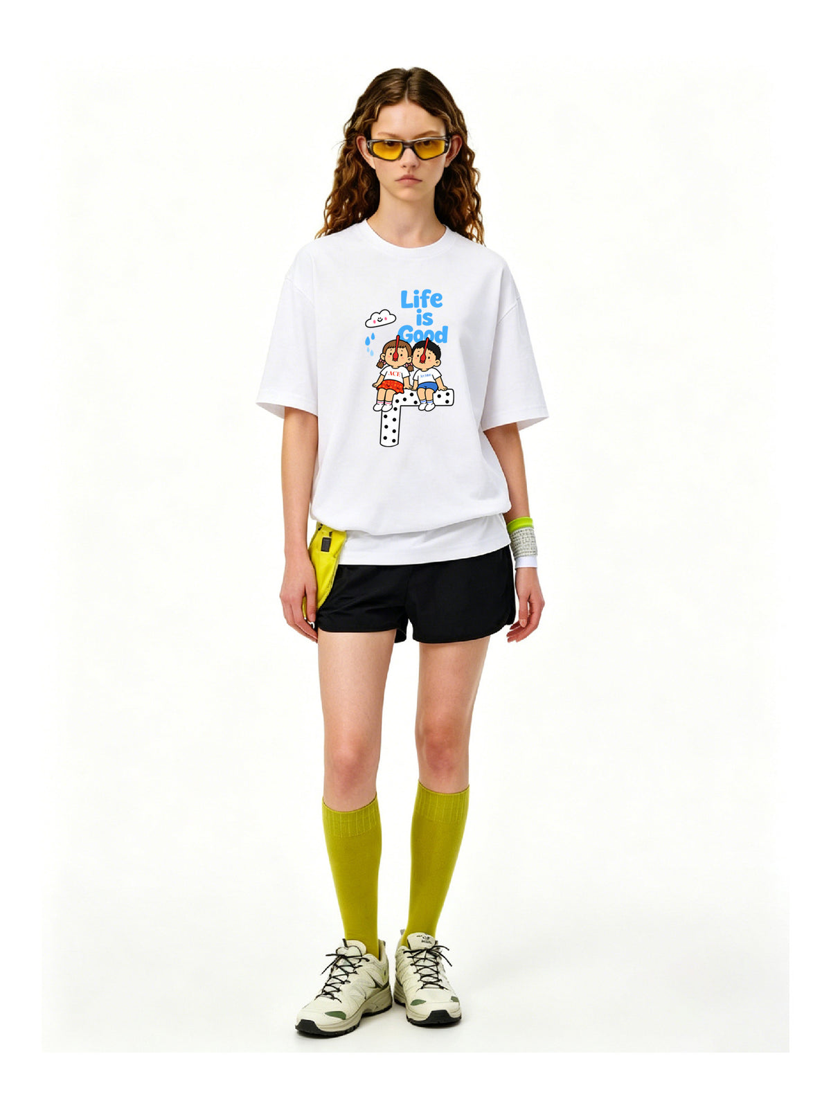 Ace Jolun. Life Is Good Graphic Tee product view 5