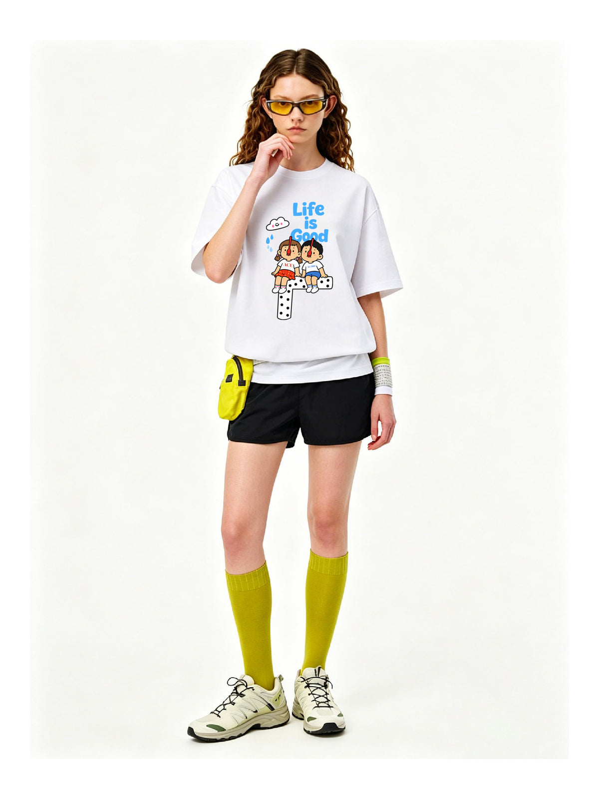 Ace Jolun. Life Is Good Graphic Tee product view 6
