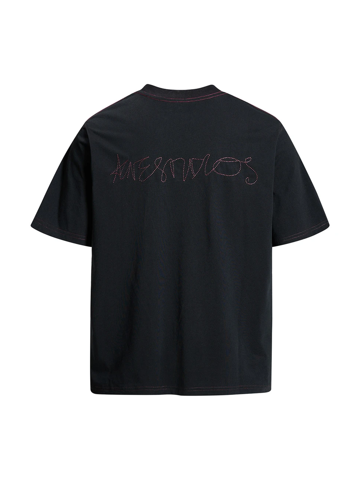 Ace Jolun. Minimal Embroidered Boxy Tee product view 1