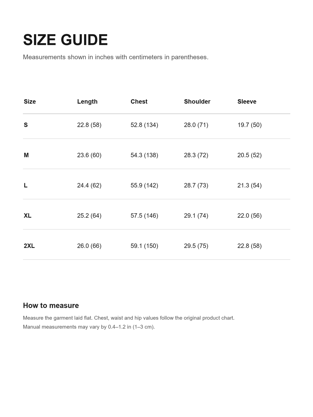 Monogram Washed Denim Hoodie size guide