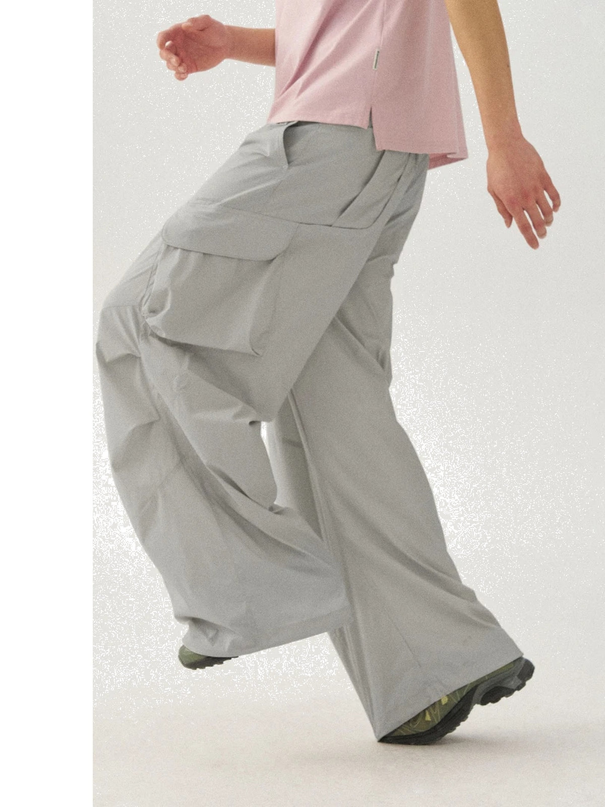 Multi-Pocket Parachute Cargo Pants product image