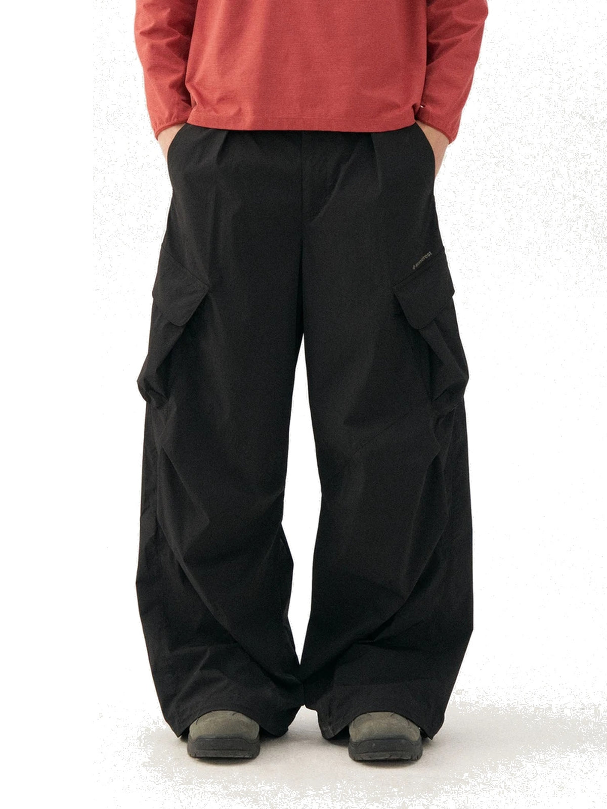 Multi-Pocket Parachute Cargo Pants product image