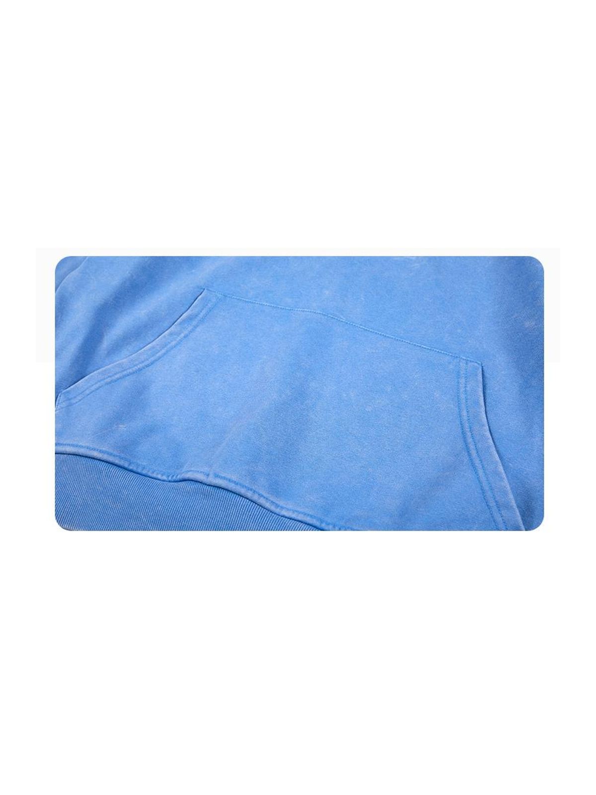 Ace Jolun. Napoleon-Button Cropped Zip Hoodie product view 4