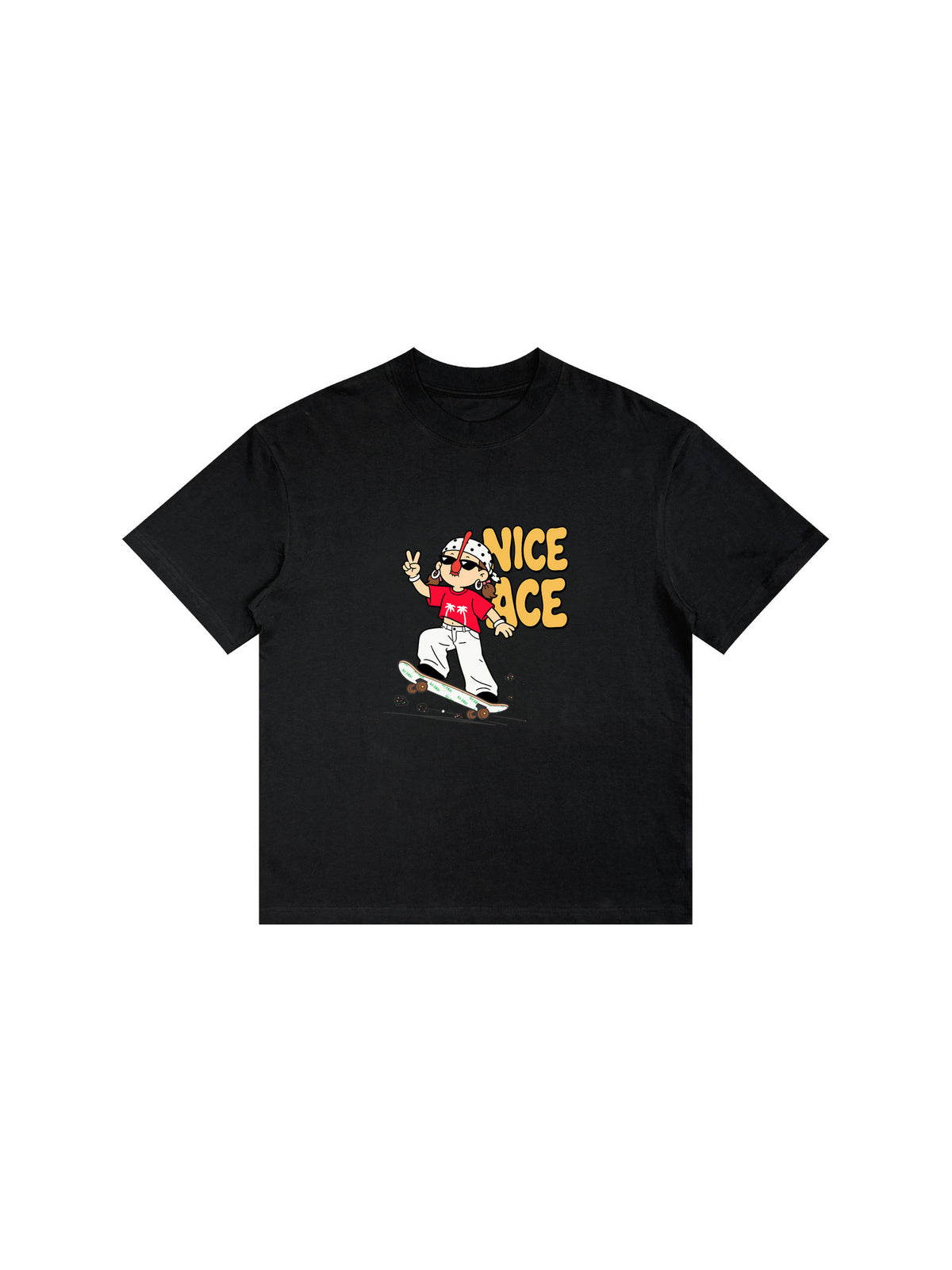 Ace Jolun. Nice Pace Character Graphic Tee product view 6