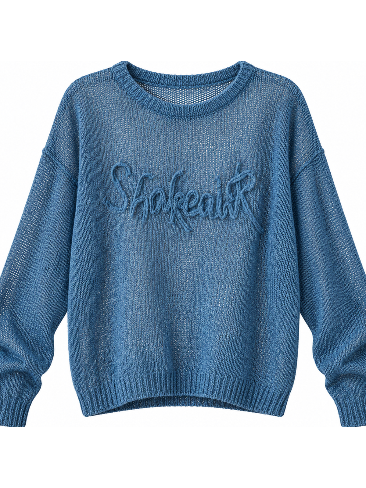 Ace Jolun. Openwork Lightweight Knit Sweater product view 2
