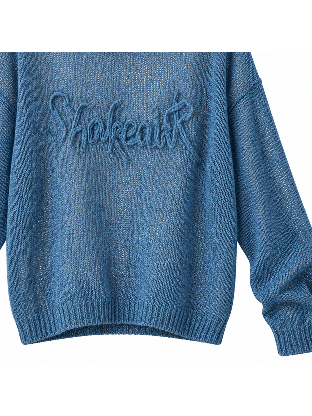 Ace Jolun. Openwork Lightweight Knit Sweater product view 5