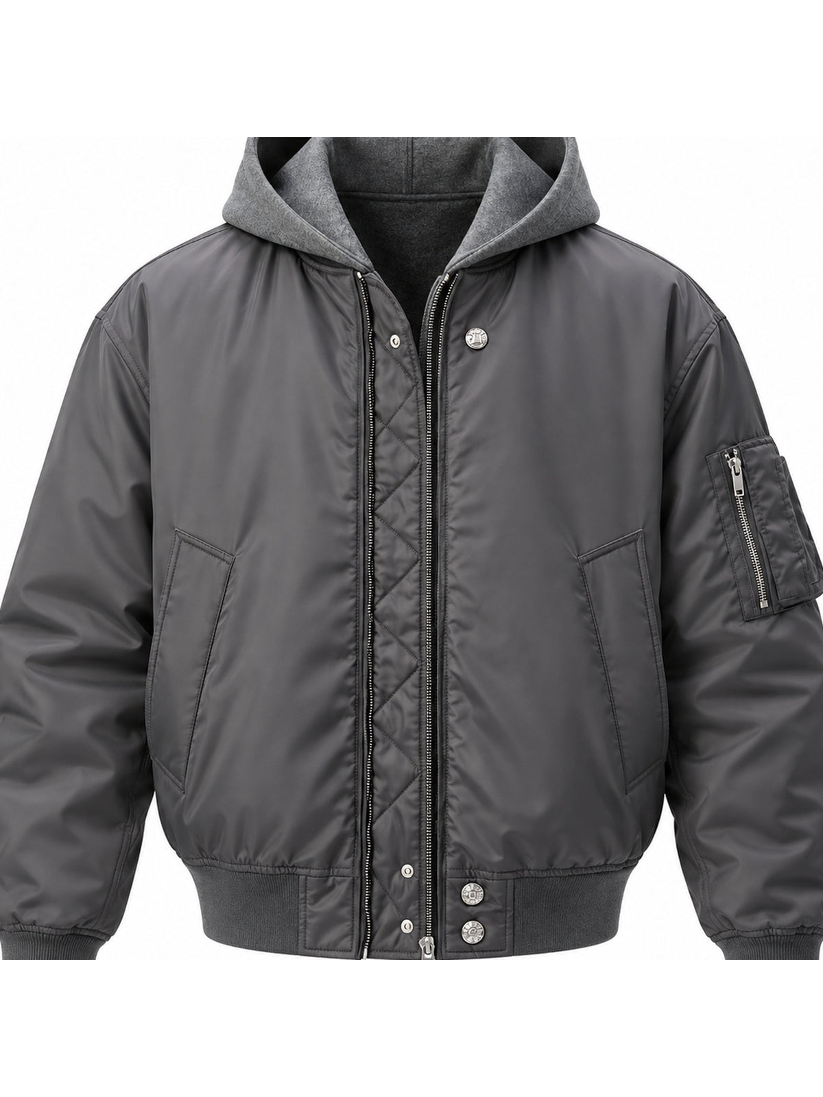 Ace Jolun. Padded MA-1 Bomber Jacket product view 4
