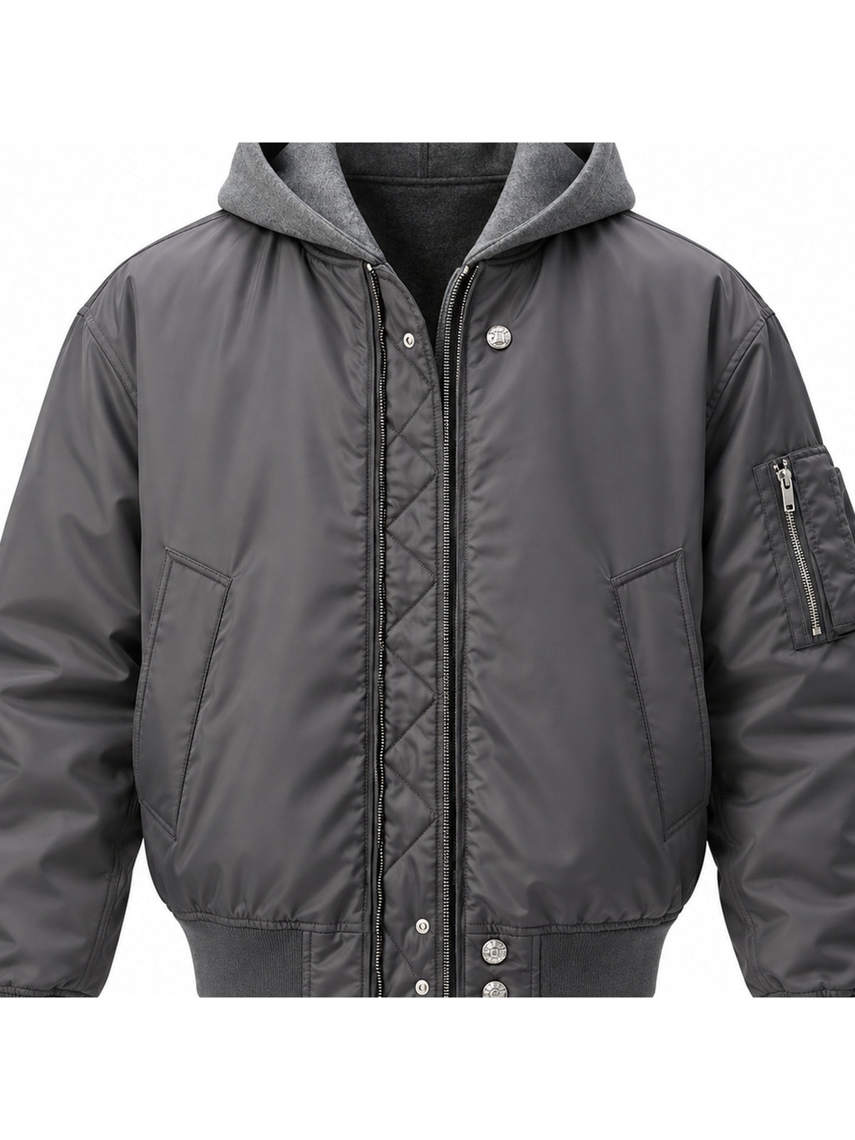 Ace Jolun. Padded MA-1 Bomber Jacket product view 5