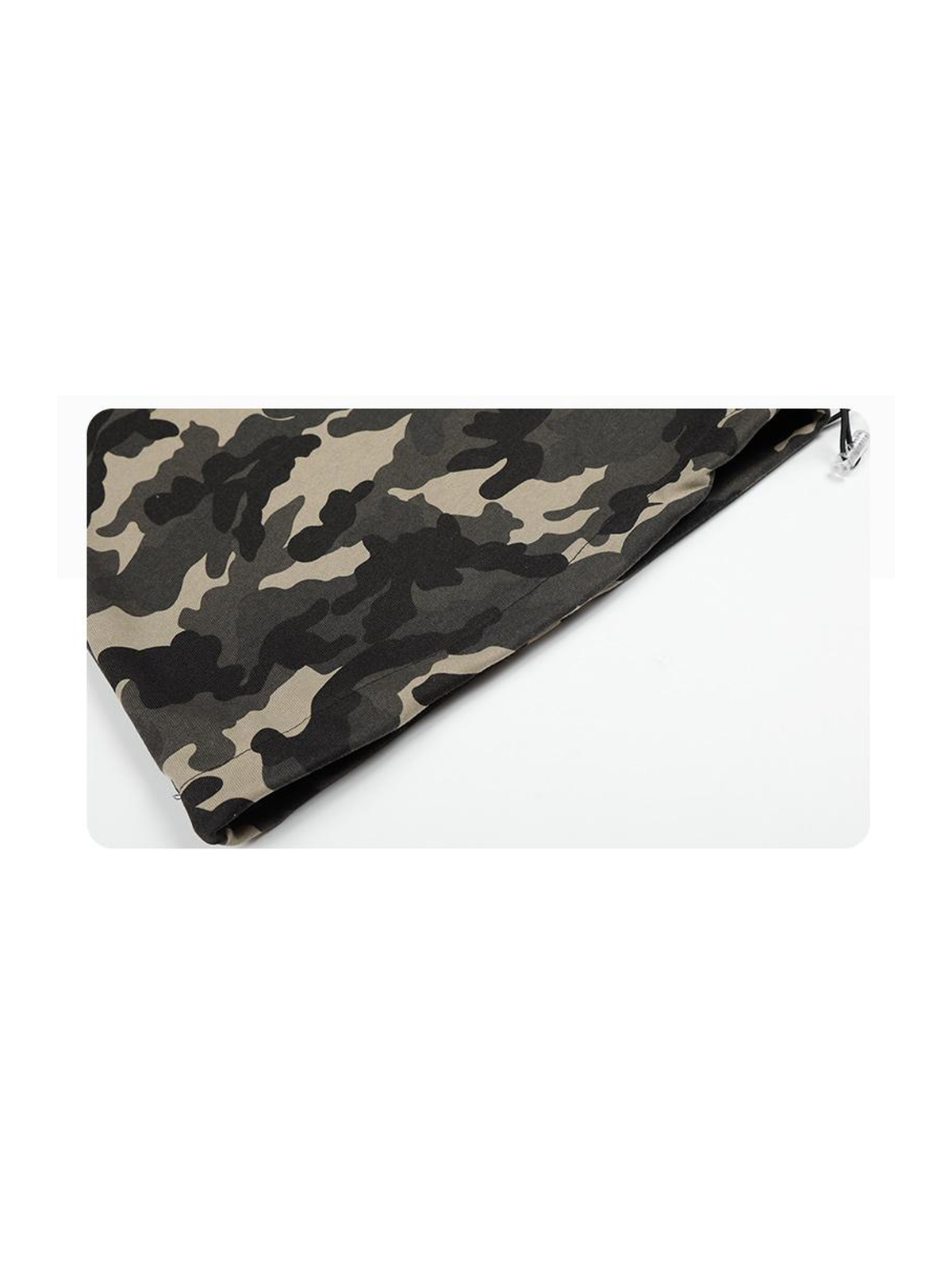 Ace Jolun. Portrait-Print Camouflage Sweatpants product view 4