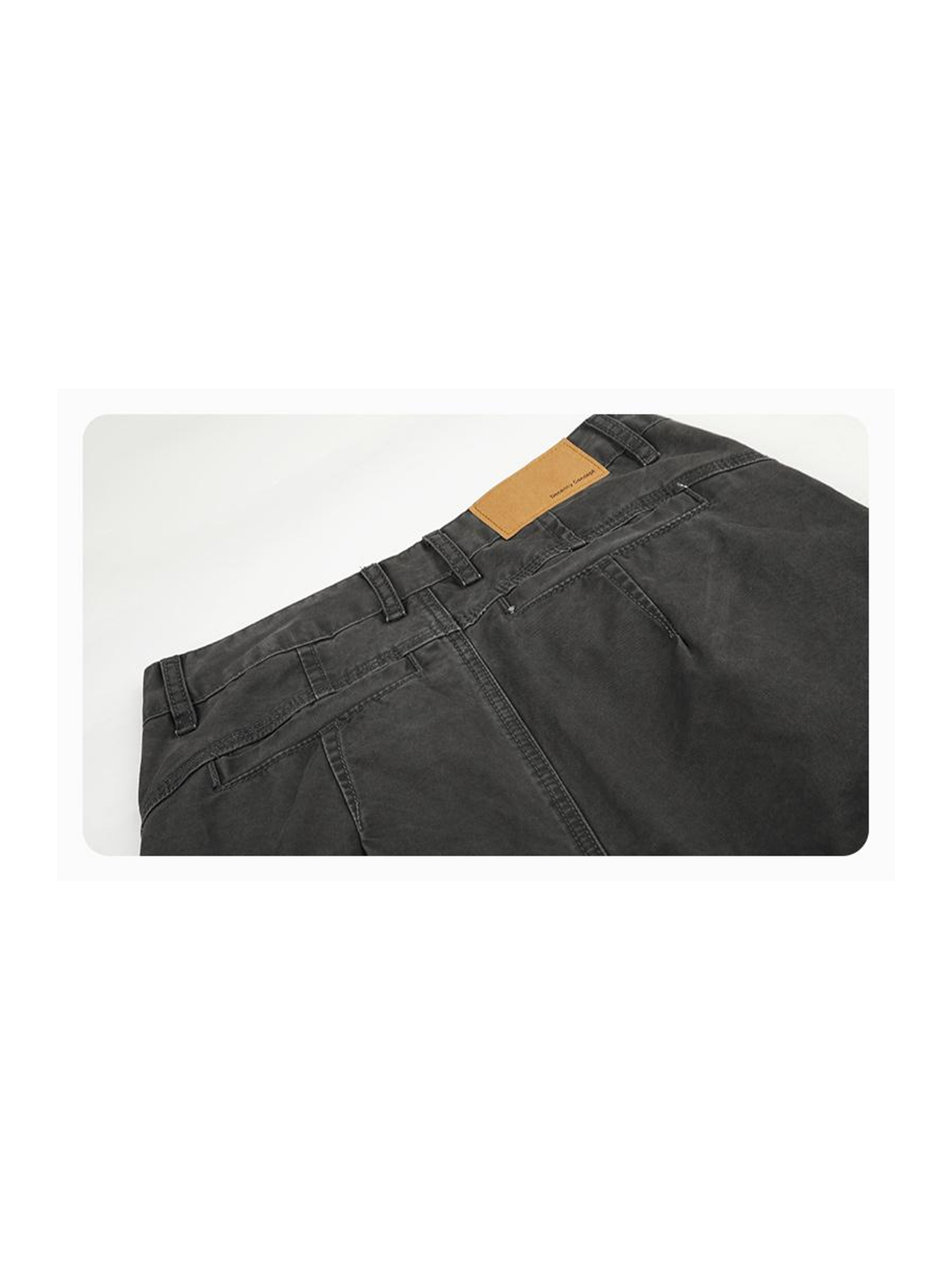 Ace Jolun. Punk Studded Wide-Leg Cargo Pants product view 3