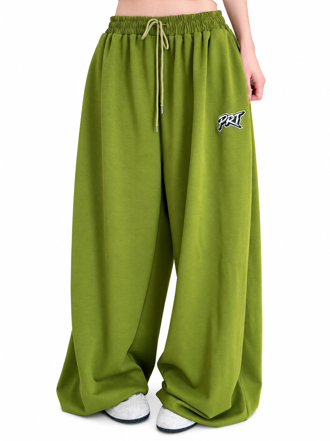 Ace Jolun. Purple Fluid Wide-Leg Dance Pants product view 4