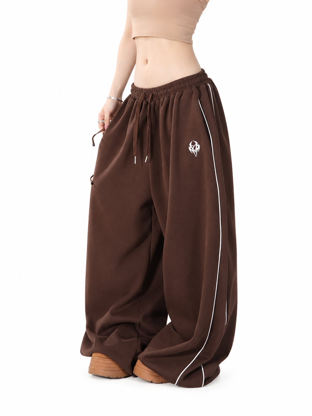 Ace Jolun. Purple Heavyweight Dance Sweatpants product view 5