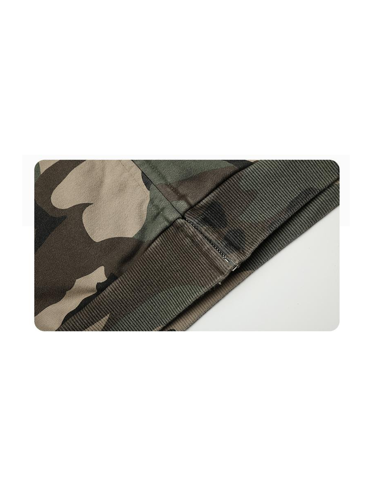 Ace Jolun. Radiant Graphic Camouflage Zip Hoodie product view 4