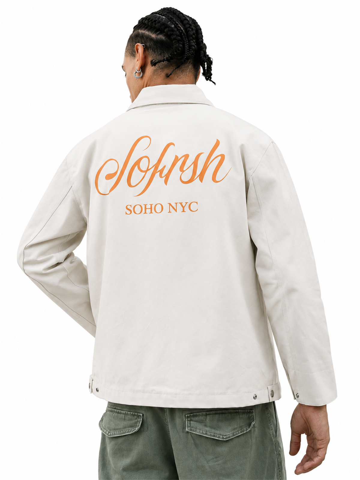 Script Graphic Workwear Jacket product image