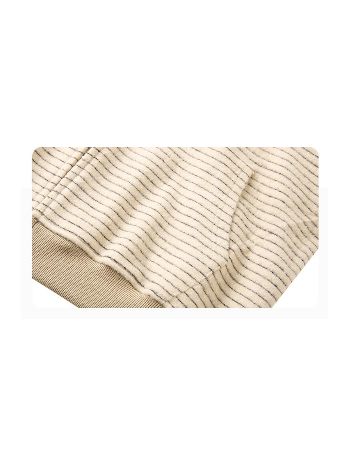 Ace Jolun. Soft-Knit Relaxed Zip Hoodie product view 3