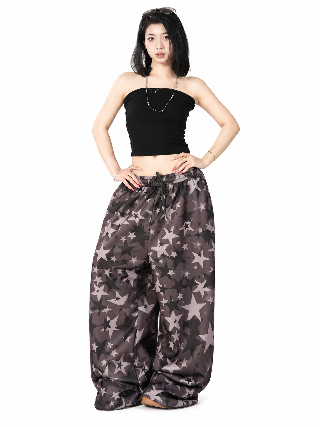 Ace Jolun. Star Graphic Dance Cargo Pants product view 2