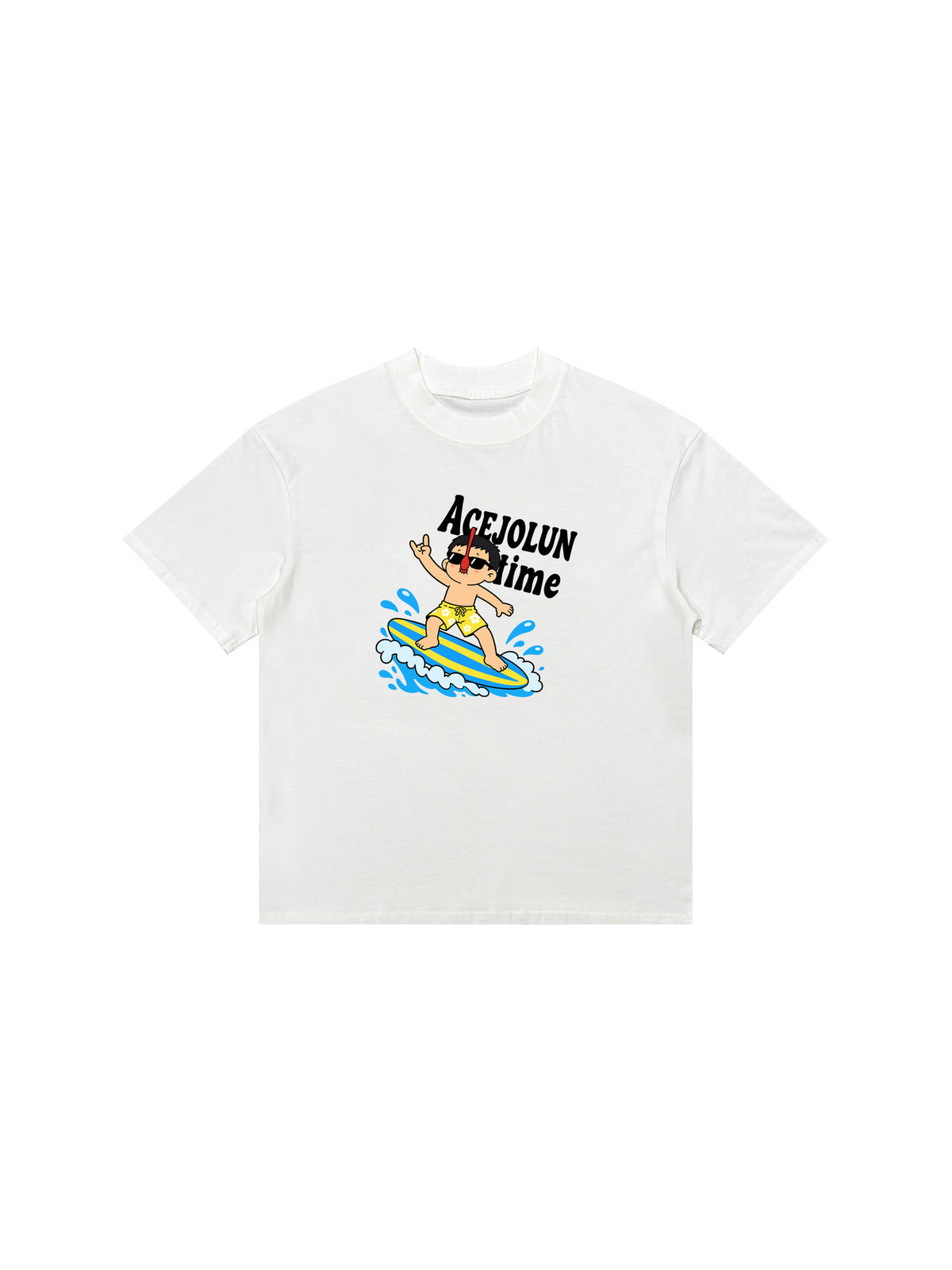 Ace Jolun. Surf Time Graphic Tee product view 1
