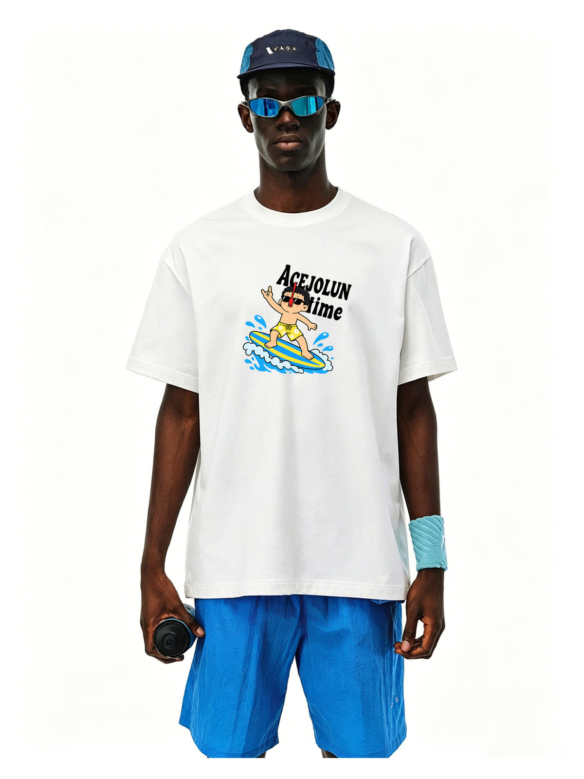 Ace Jolun. Surf Time Graphic Tee product view 3