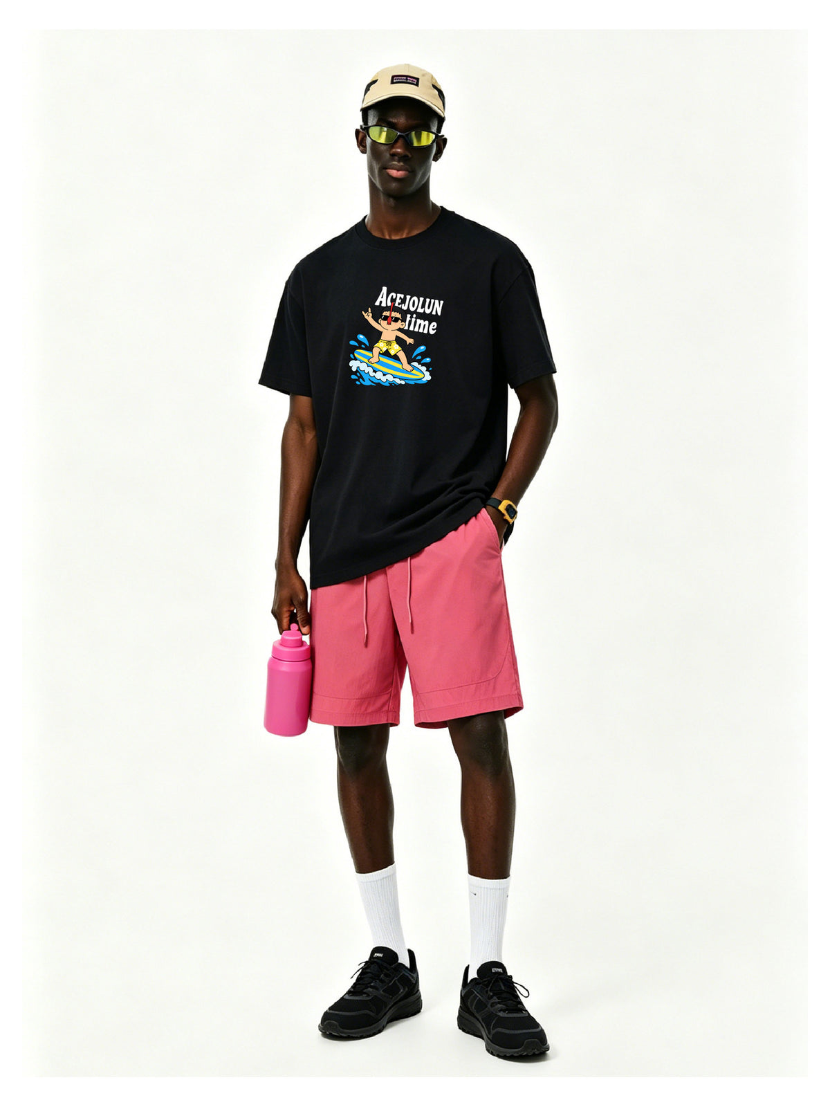 Ace Jolun. Surf Time Graphic Tee product view 7