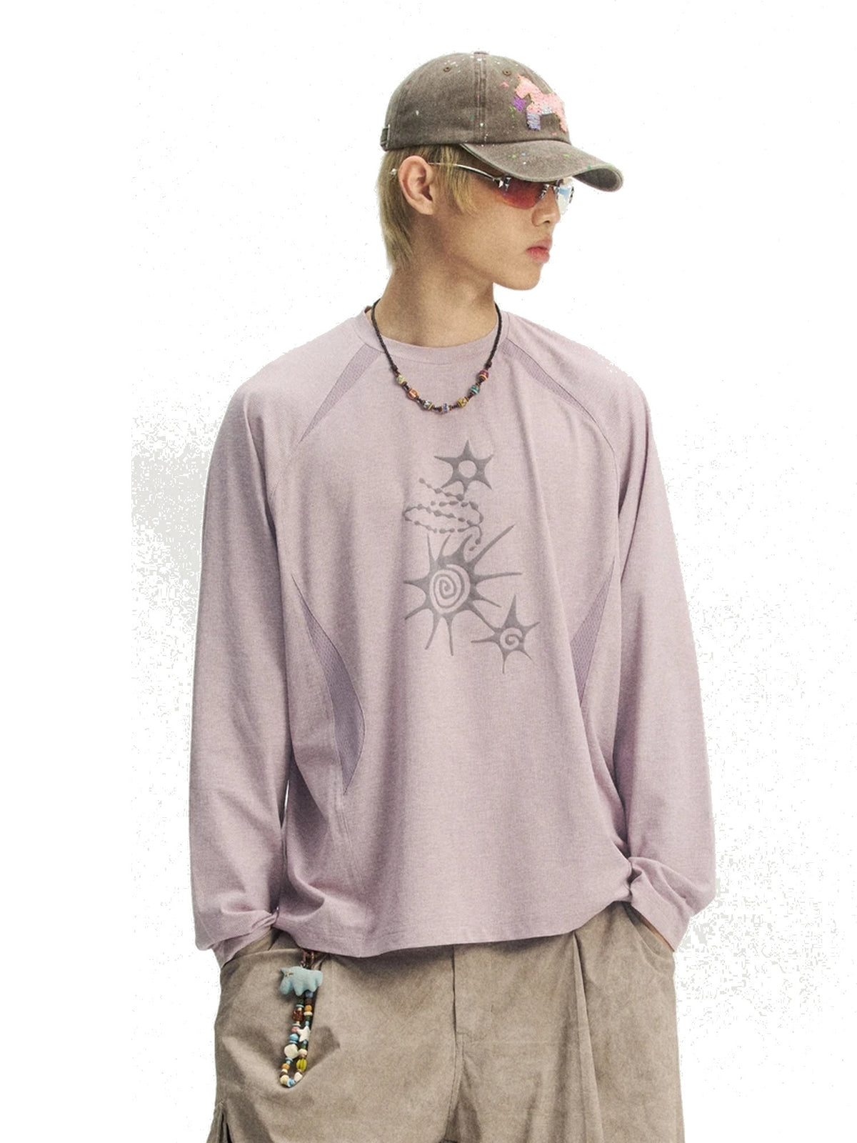 Totem Graphic Quick-Dry Long-Sleeve T-Shirt product image