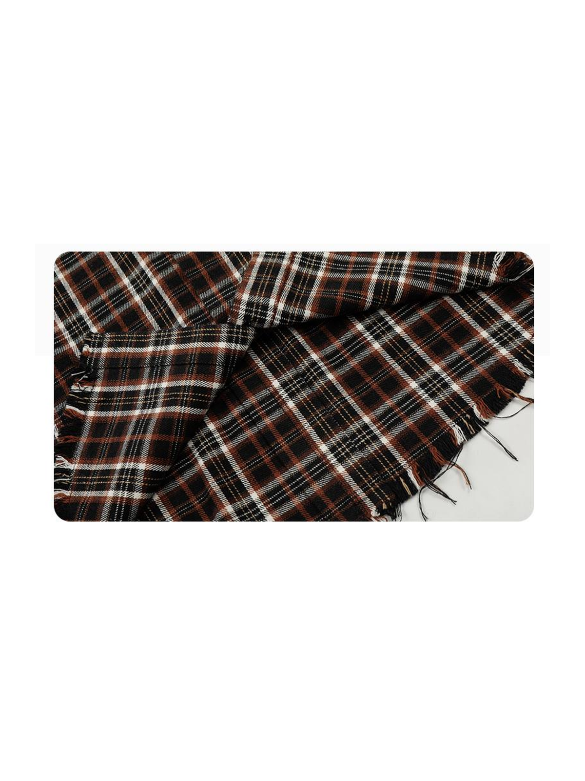 Ace Jolun. Vintage Plaid Short-Sleeve Shirt product view 4