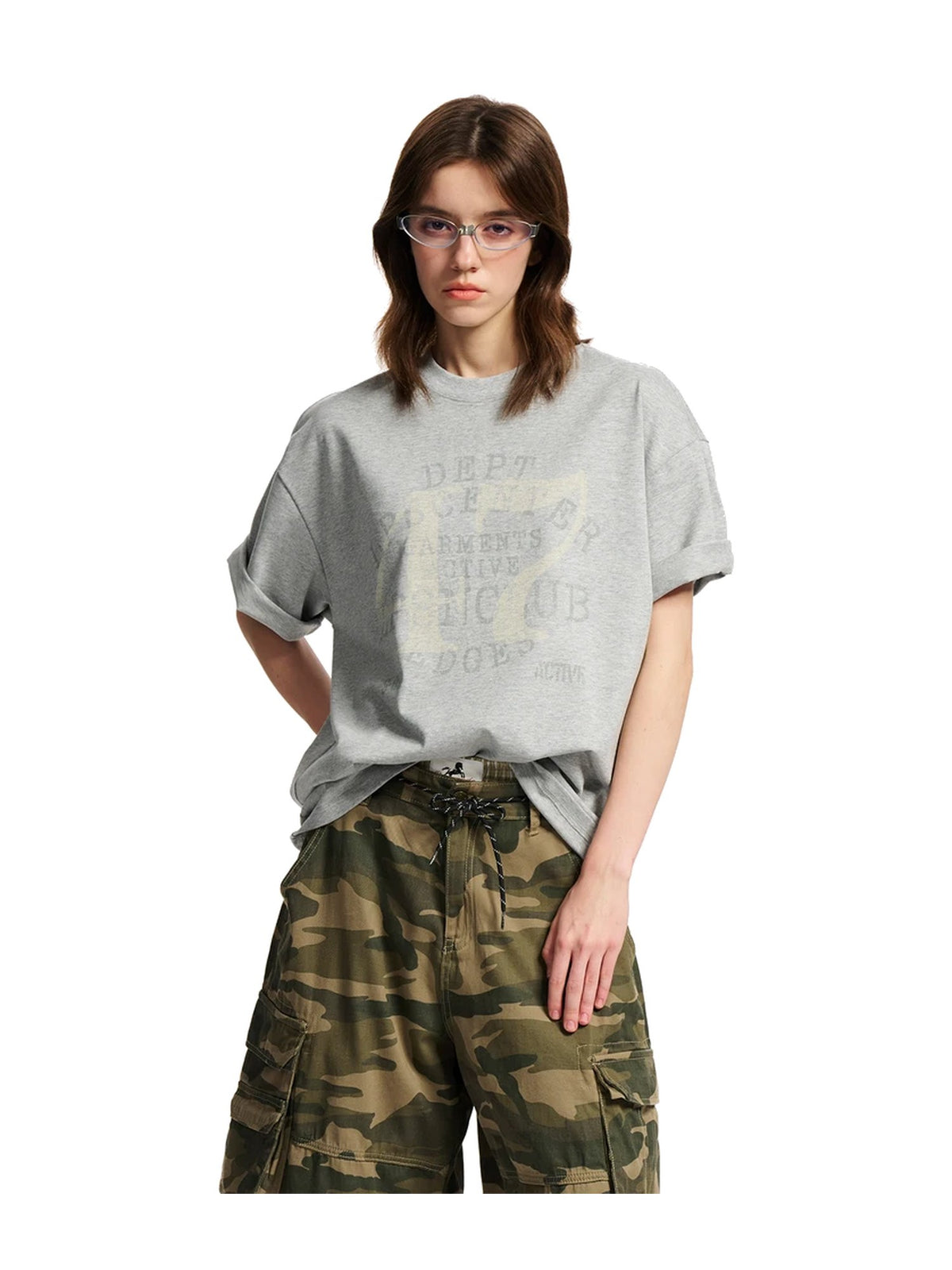 Vintage Washed Graphic Number T-Shirt product image 3