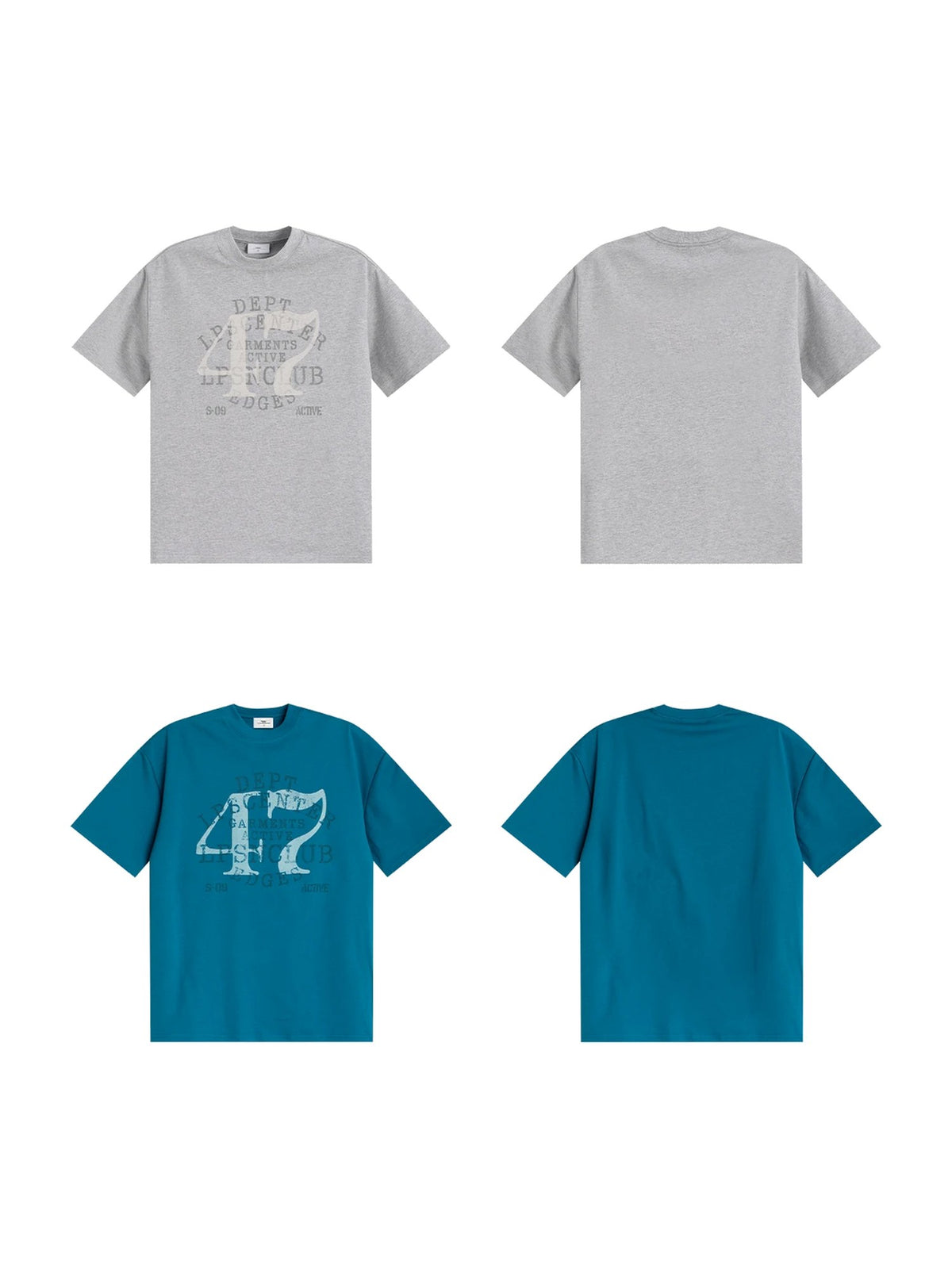 Vintage Washed Graphic Number T-Shirt product image 5