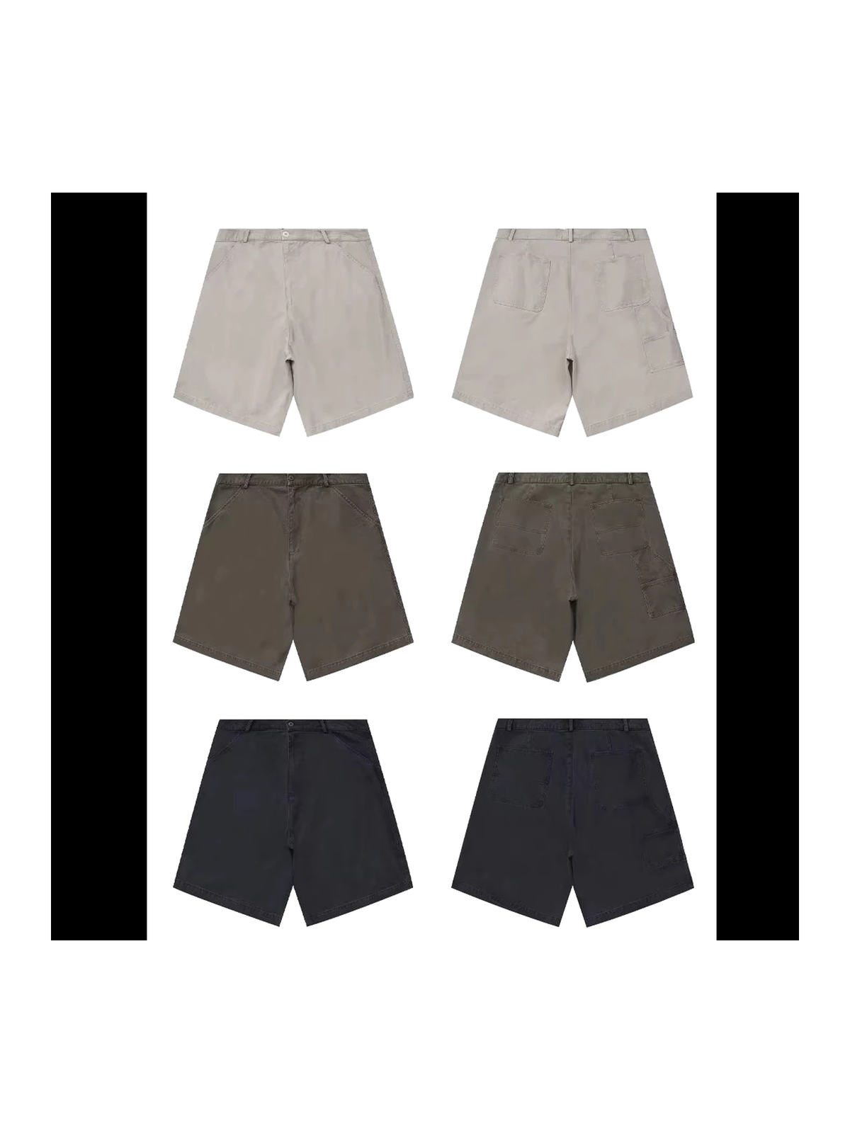 Vintage Washed Utility Shorts product image 5