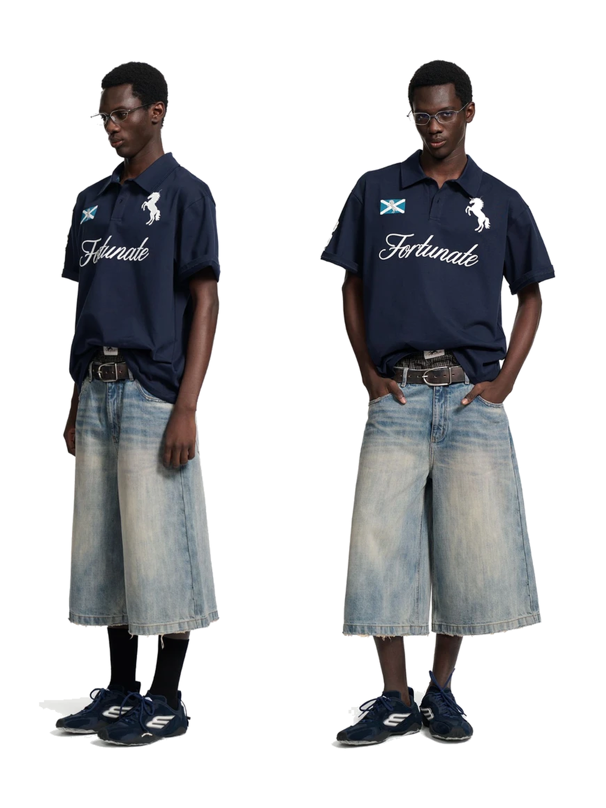 Vintage Washed Wide-Leg Jeans product image 2