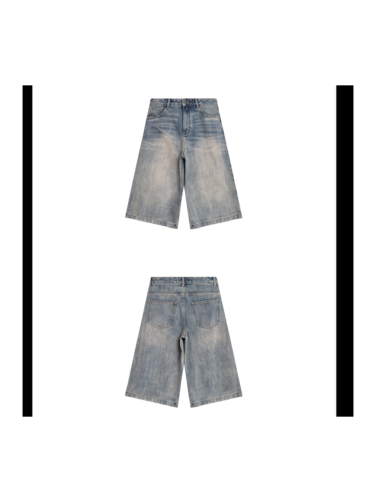 Vintage Washed Wide-Leg Jeans product image 5