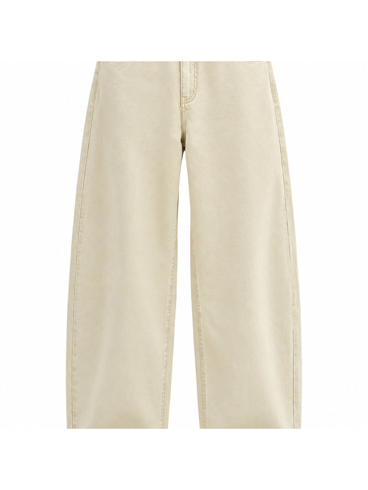 Ace Jolun. Washed Curved-Leg Twill Pants product view 5