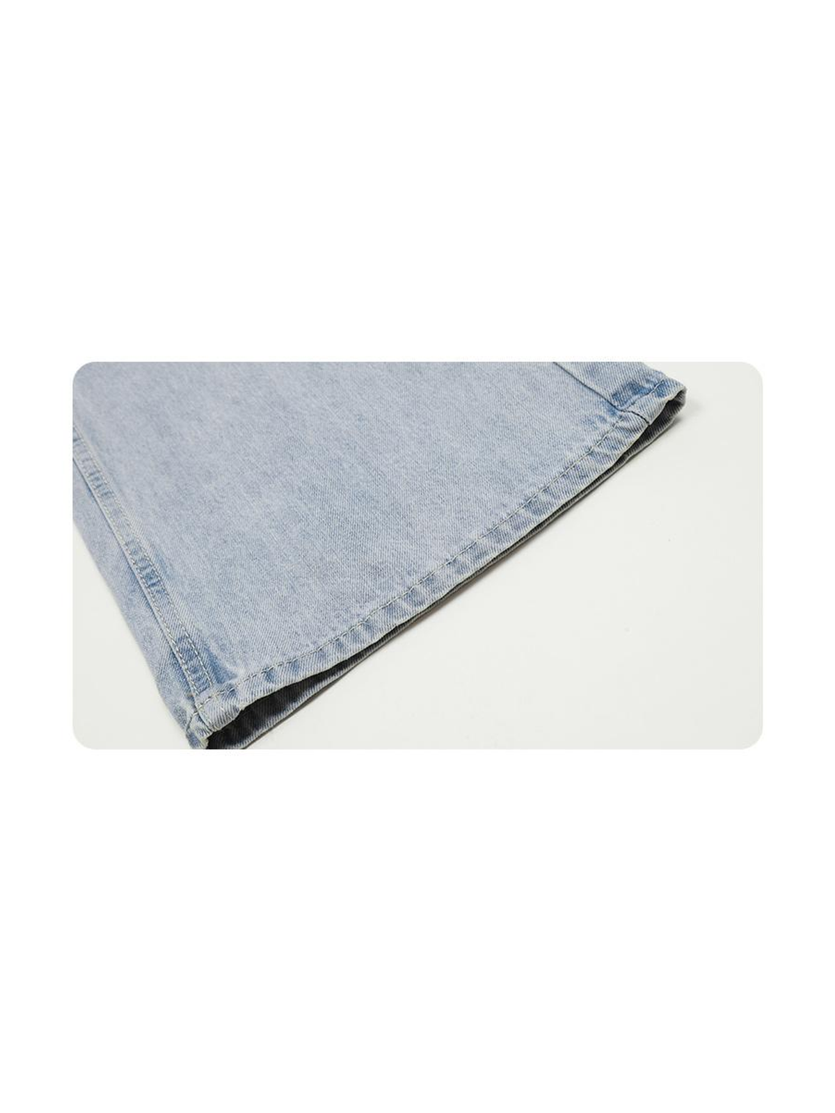 Ace Jolun. Washed Straight-Leg Denim Jeans product view 4