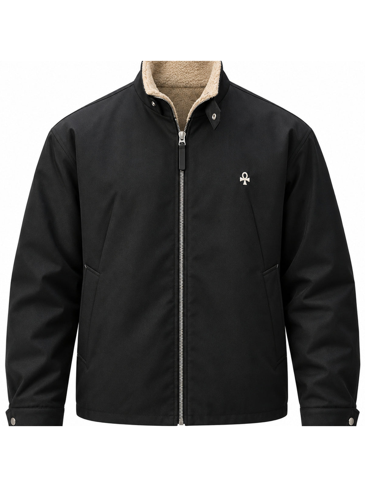 Ace Jolun. Water-Resistant Padded Stand-Collar Jacket product view 3