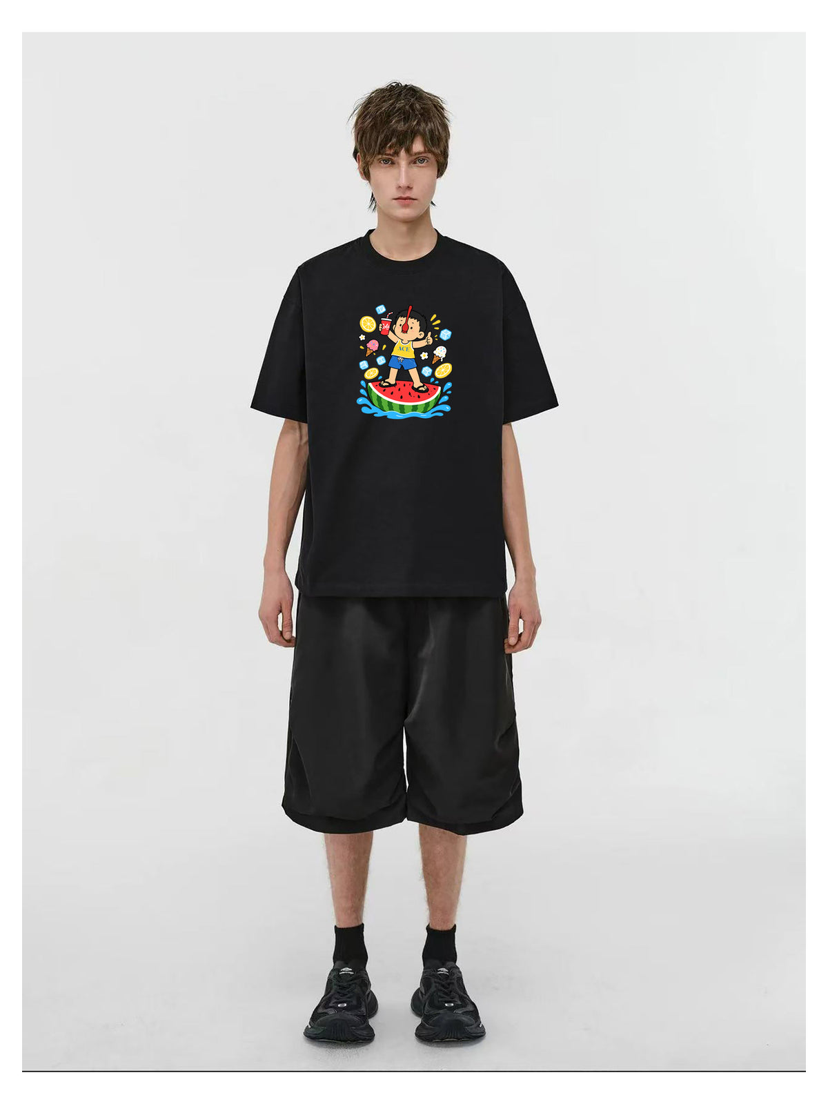 Ace Jolun. Watermelon Summer Graphic Tee product view 6