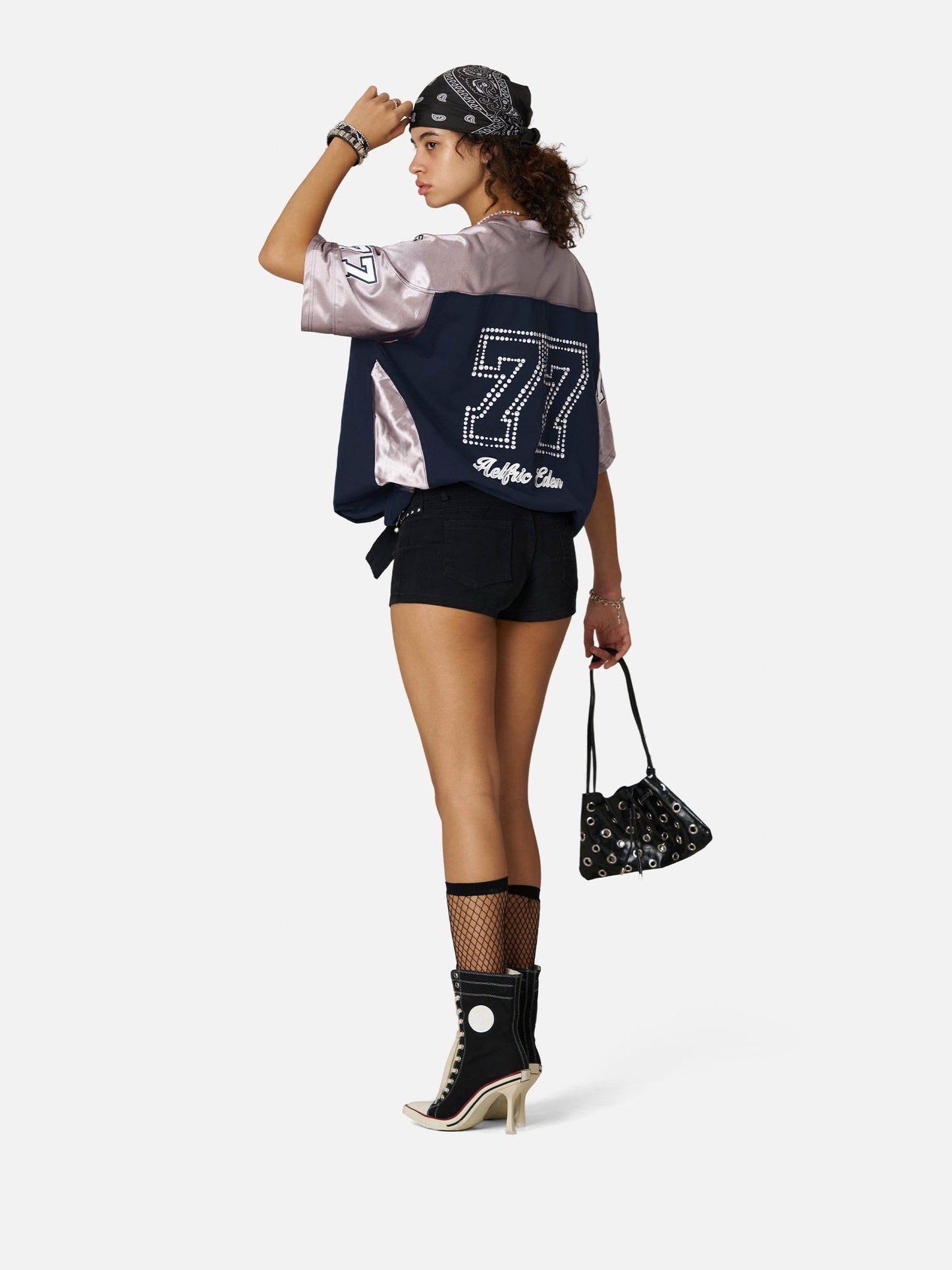 Aelfric Eden Pearl Number Football Jersey