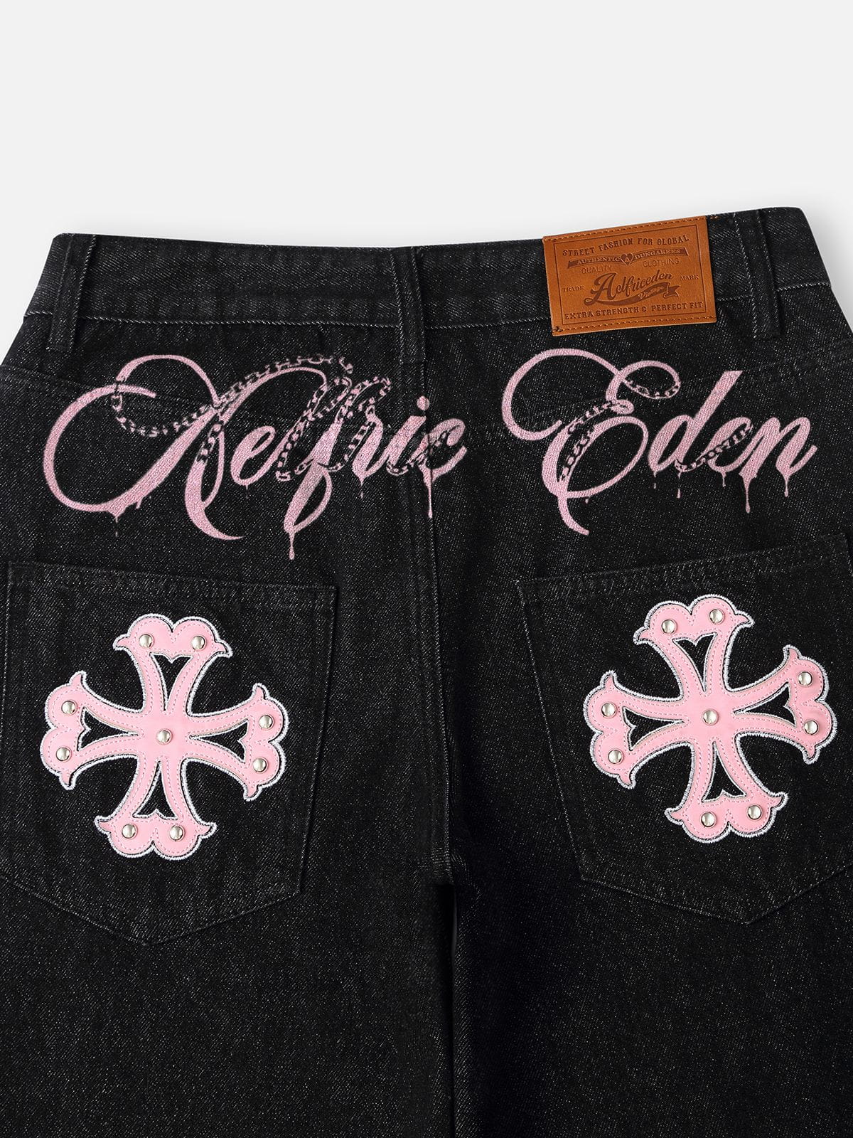 Cross Pocket Baggy Barrel Jeans product image 5